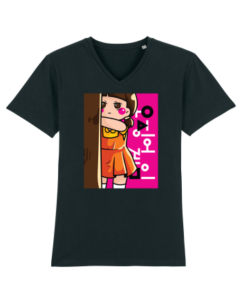 The Doll Squid Game Black