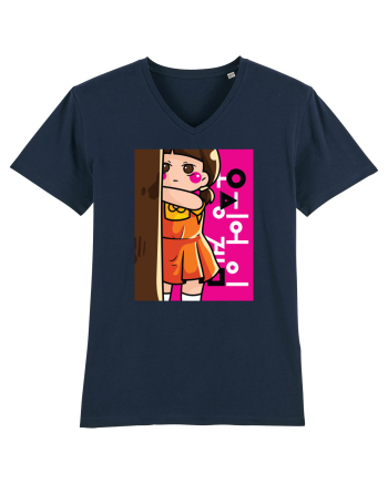 The Doll Squid Game French Navy
