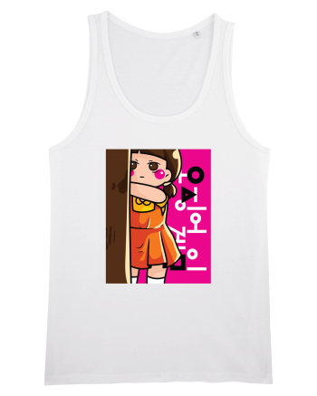 The Doll Squid Game White