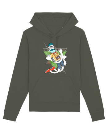 Hipster Cartoon Khaki