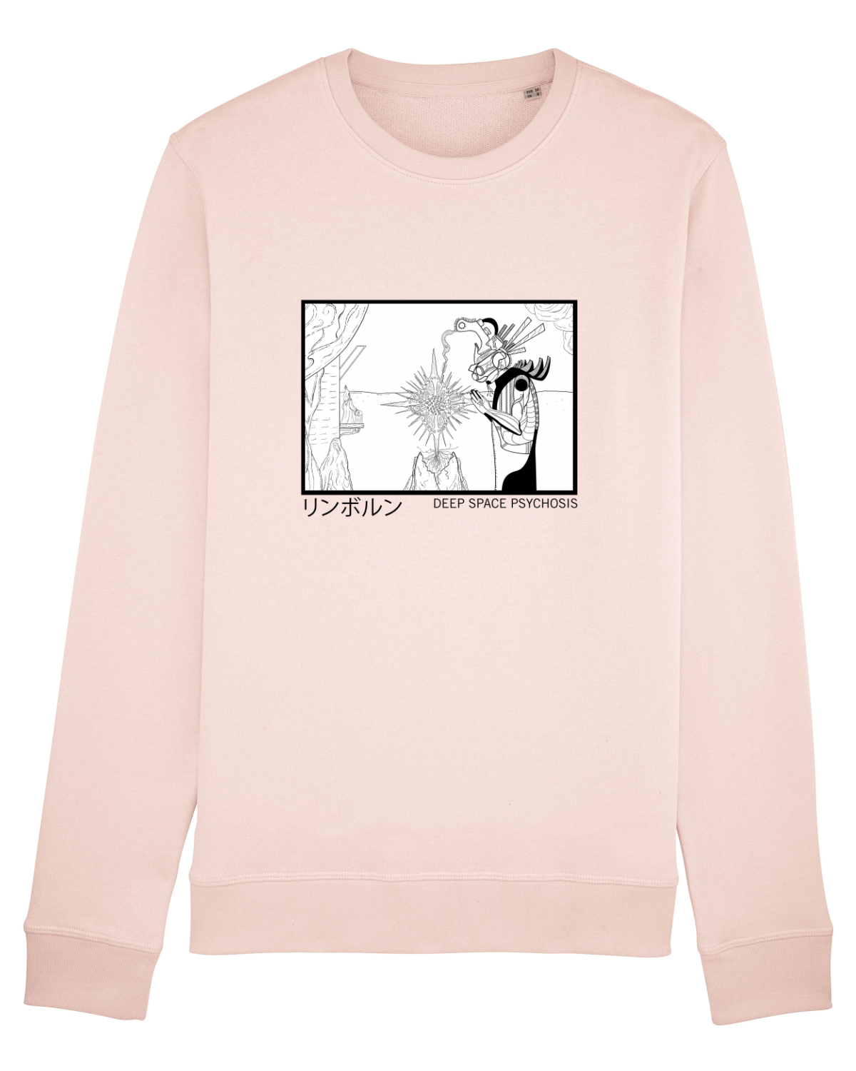 Bluză mânecă lungă Unisex Rise Candy Pink