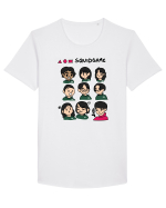 Players Squid Game Tricou mânecă scurtă guler larg Bărbat Skater