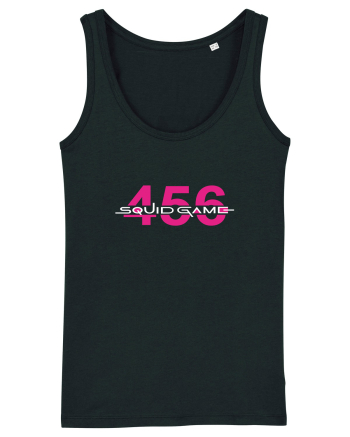 Player 456 Squid Game Black