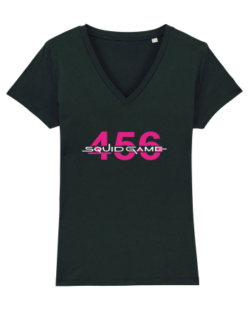 Player 456 Squid Game Black