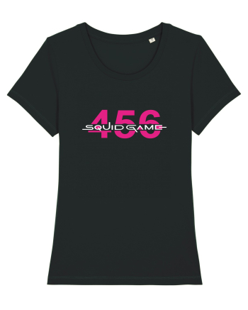 Player 456 Squid Game Black