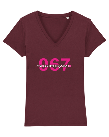 Player 067 Squid Game Burgundy