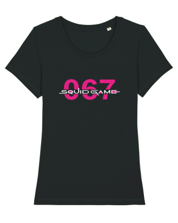 Player 067 Squid Game Black