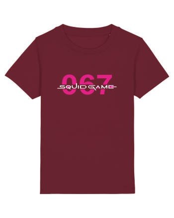 Player 067 Squid Game Burgundy