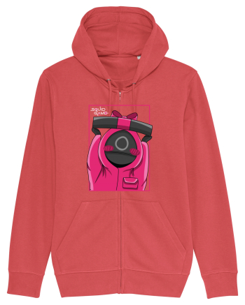 Pink Guardian Squid Game Carmine Red