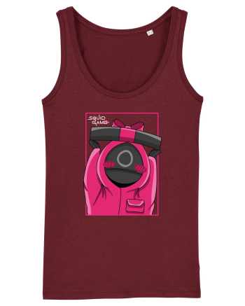 Pink Guardian Squid Game Burgundy