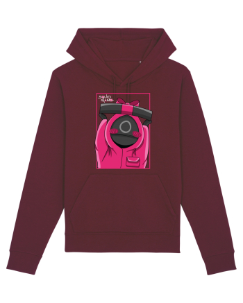 Pink Guardian Squid Game Burgundy