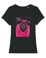Pink Guardian Squid Game Tricou mânecă scurtă guler larg fitted Damă Expresser