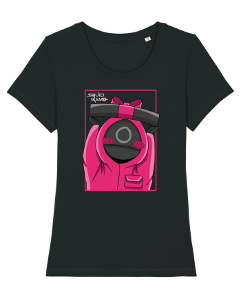 Pink Guardian Squid Game Black