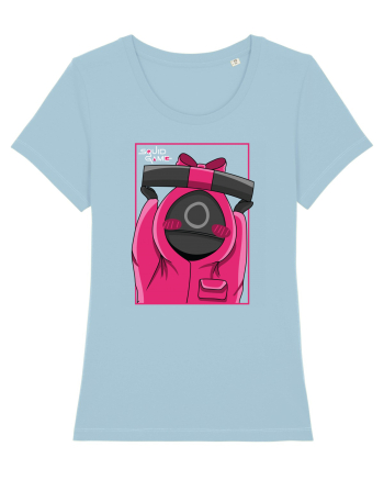 Pink Guardian Squid Game Sky Blue