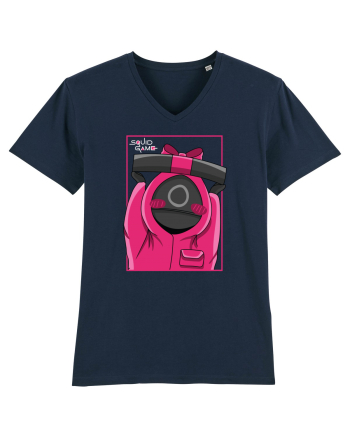 Pink Guardian Squid Game French Navy