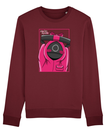 Pink Guardian Squid Game Burgundy