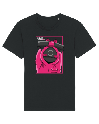 Pink Guardian Squid Game Black
