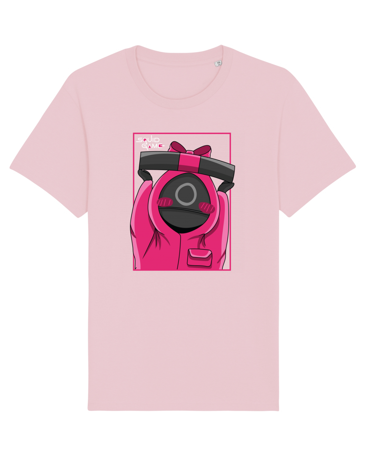 Tricou mânecă scurtă Unisex Rocker Cotton Pink