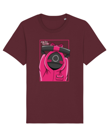 Pink Guardian Squid Game Burgundy