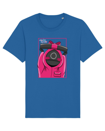 Pink Guardian Squid Game Royal Blue