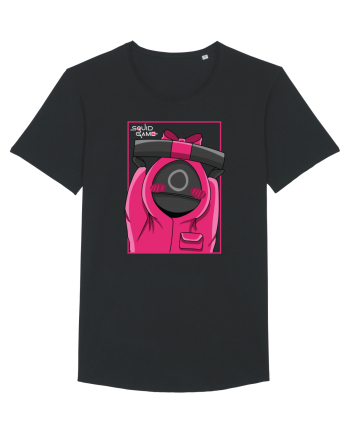Pink Guardian Squid Game Black