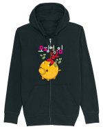 Money Pig Squid Game Hanorac cu fermoar Unisex Connector