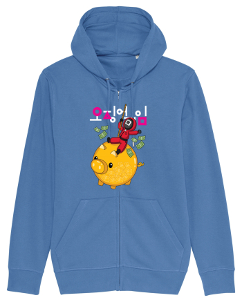 Money Pig Squid Game Bright Blue
