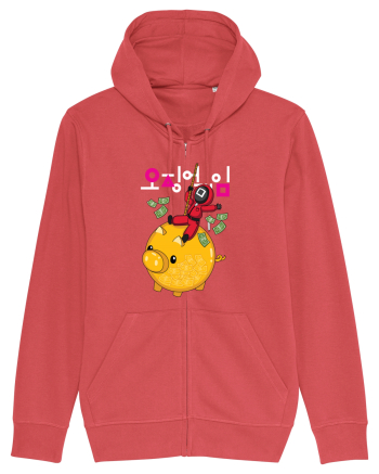 Money Pig Squid Game Carmine Red