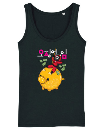 Money Pig Squid Game Black
