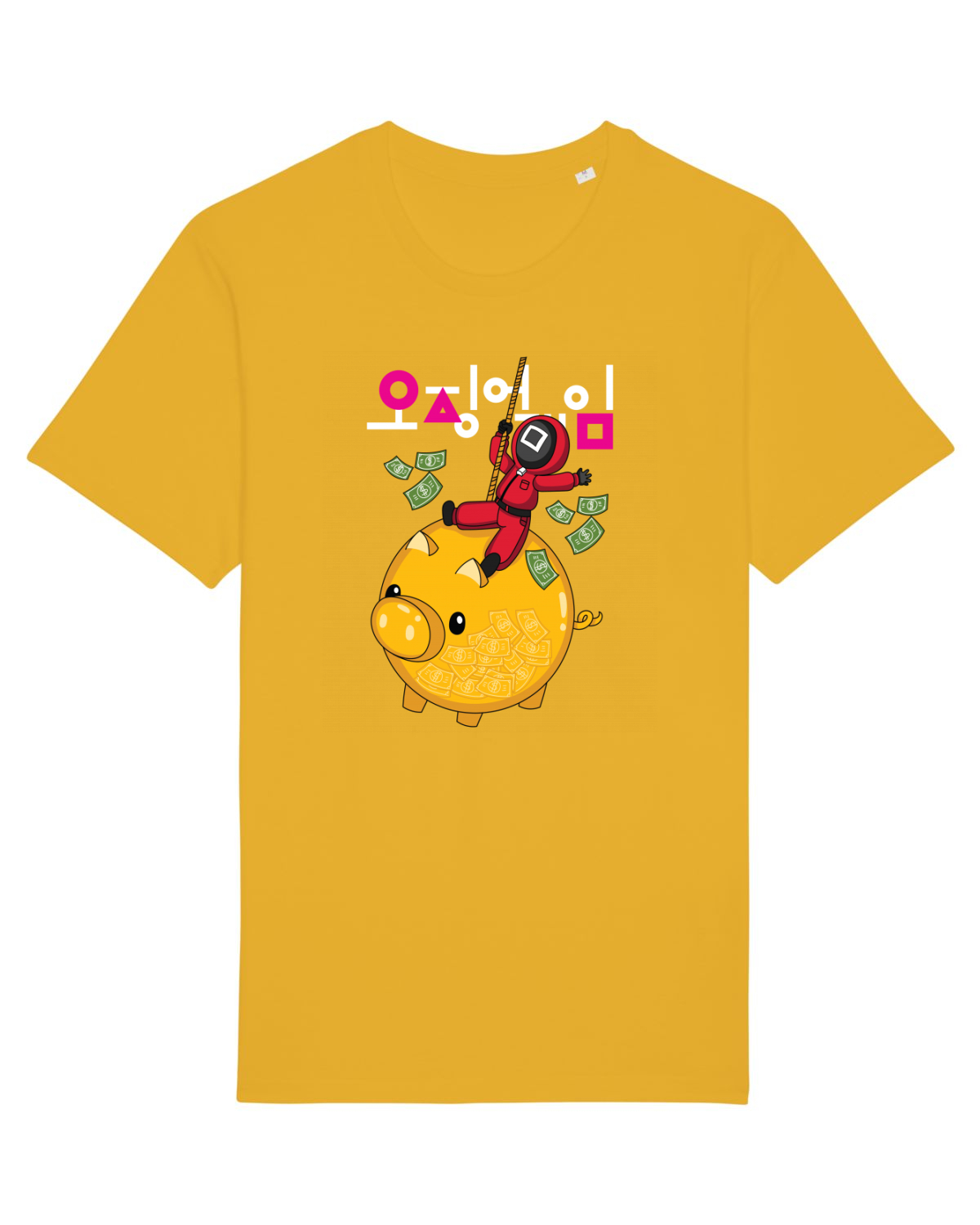 Tricou mânecă scurtă Unisex Rocker Spectra Yellow