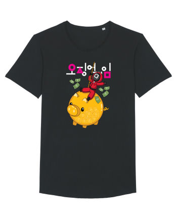 Money Pig Squid Game Black