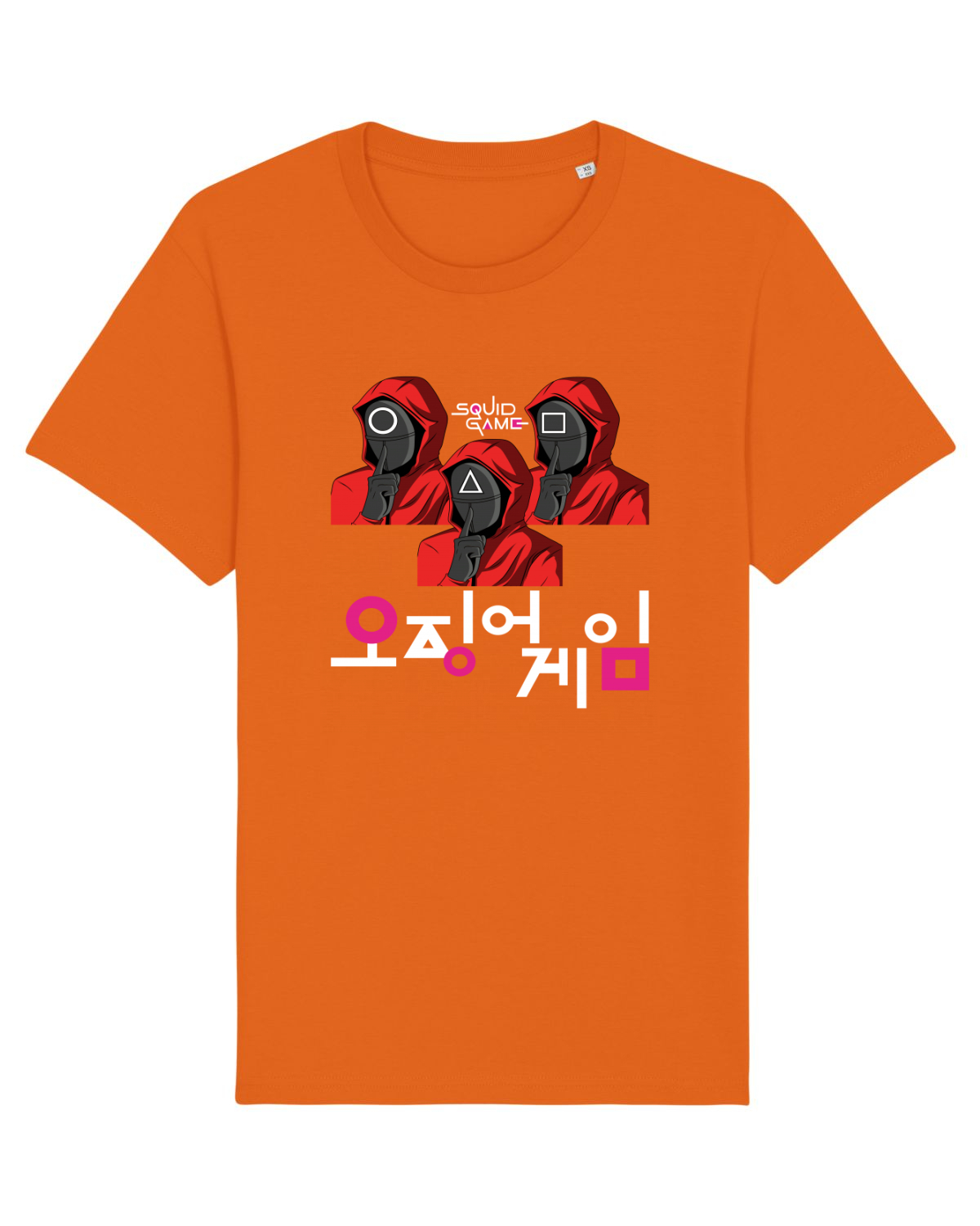 Tricou mânecă scurtă Unisex Rocker Bright Orange
