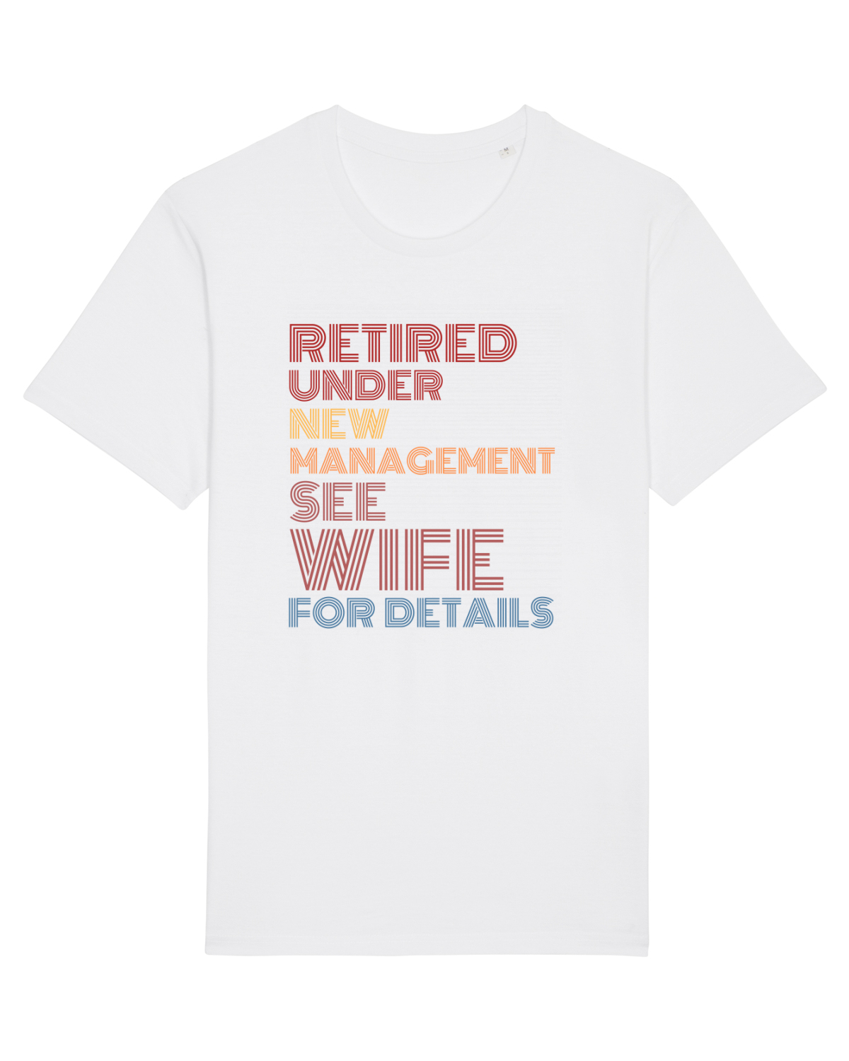 Tricou mânecă scurtă Unisex Rocker White
