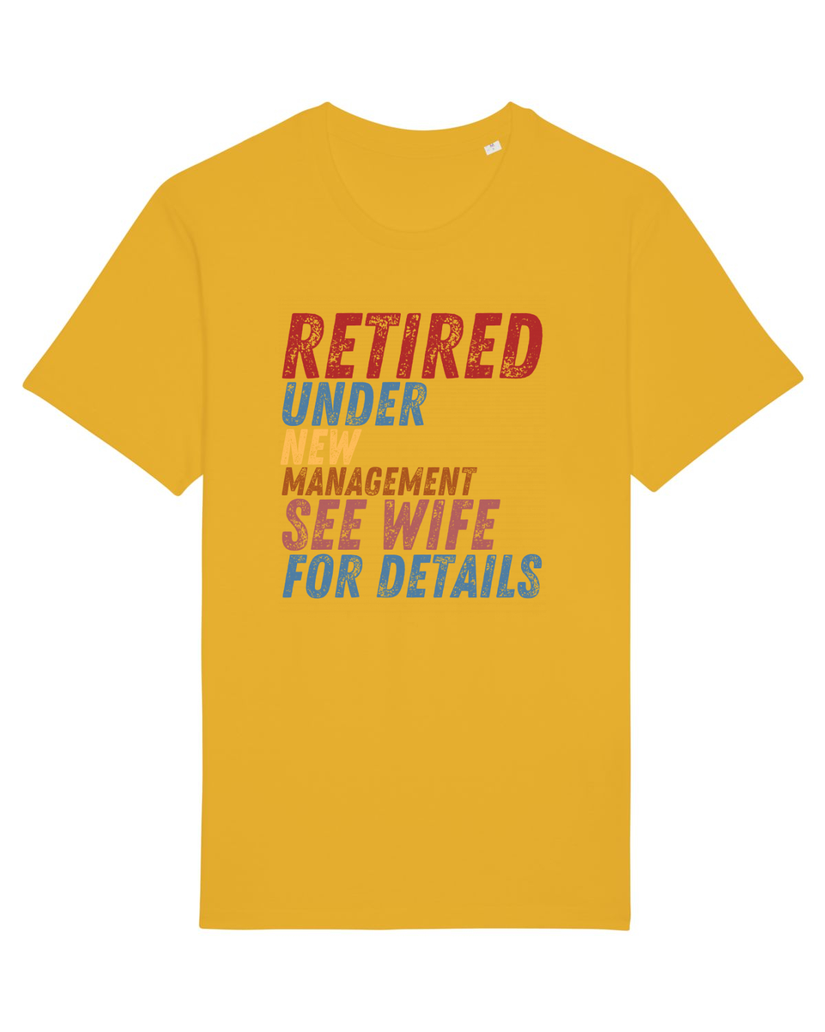 Tricou mânecă scurtă Unisex Rocker Spectra Yellow