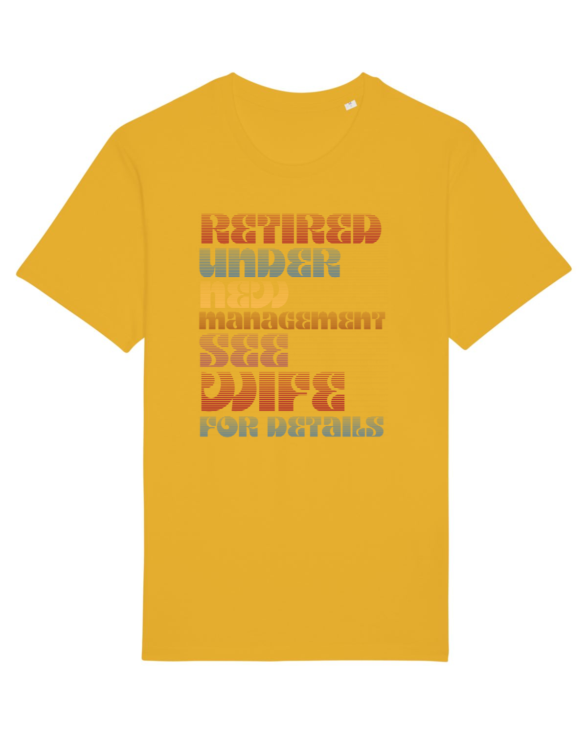 Tricou mânecă scurtă Unisex Rocker Spectra Yellow