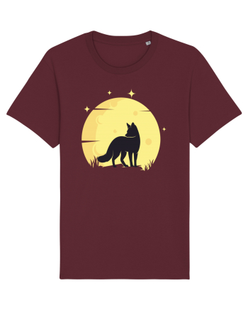 Vulpe la Luna Galben Burgundy