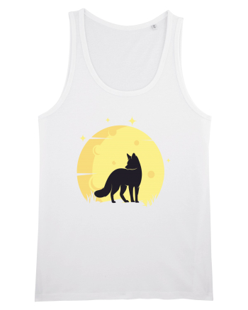 Vulpe la Luna Galben White