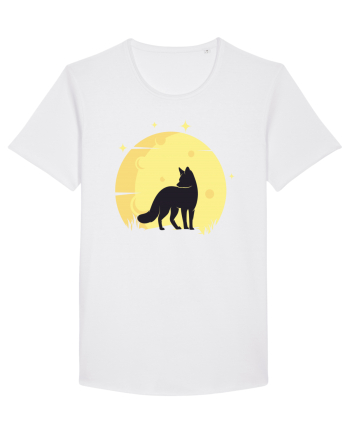 Vulpe la Luna Galben White
