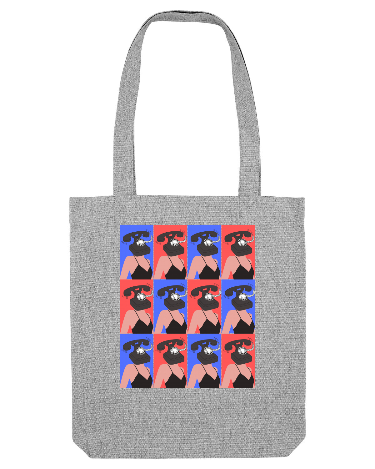 Sacoșă textilă Heather Grey