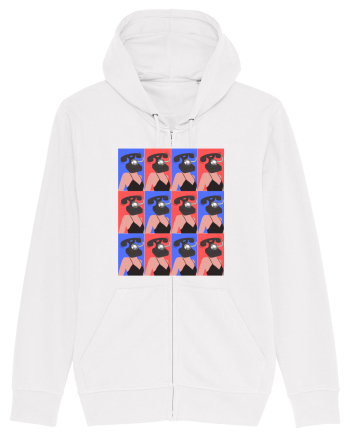 Femeie Abstract  White