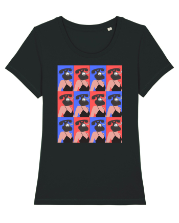 Femeie Abstract  Black