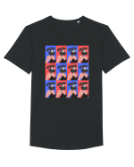 Femeie Abstract  Tricou mânecă scurtă guler larg Bărbat Skater