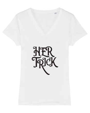 Her Trick Halloween White