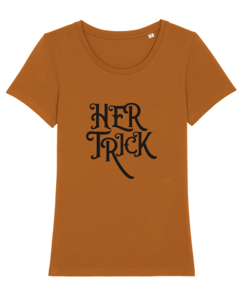 Her Trick Halloween Roasted Orange