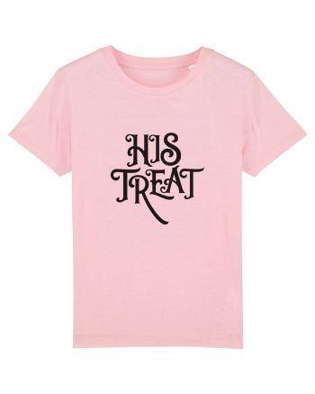 His Treat Halloween Cotton Pink