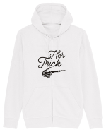 Her Trick Halloween Hanorac cu fermoar Unisex Connector