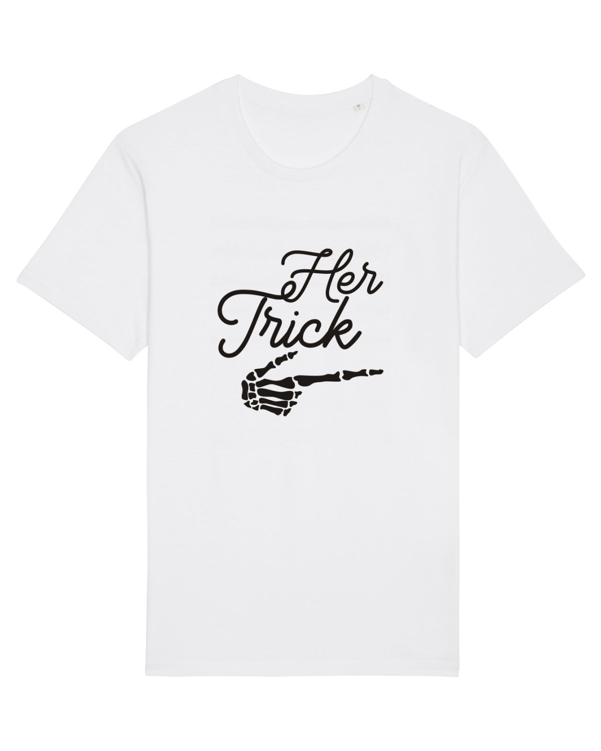 Tricou mânecă scurtă Unisex Rocker White