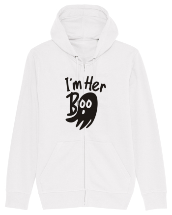 Her Boo Halloween White
