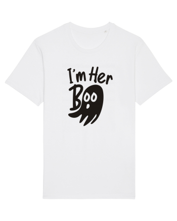 Her Boo Halloween White