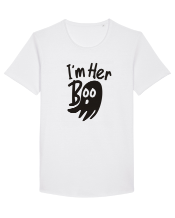 Her Boo Halloween White
